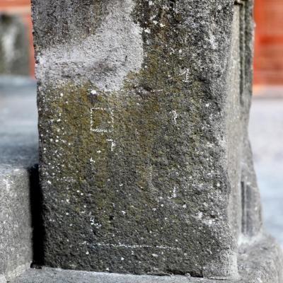Dettagli fontana di San Faustino